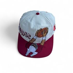 Vintage 1990’s Cardinals 3-D character jump shot SnapBack hat - sold